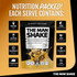 The Man Shake Meal Replacement Honeycomb Choc Crunch 840g