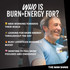 The Man Shake Burn + Energy Raspberry 160g