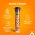 Voost Hydrate Orange Effervescent Hydration Tablets 20 Pack