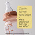 Tommee Tippee Classic Start Baby Bottles for 0m+, Pack of 3, 250ml Baby Bottles, with a Soft, Slow Flow Teat with Anti-Colic Valve, Narrow Neck Shape and BPA Free, Green, Brown & Grey