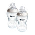 Tommee Tippee Baby Bottles, Natural Start Anti-Colic Baby Bottle with Medium Flow Breast-Like Teat, 340ml, 3m+, Self-Sterilising, Baby Feeding Essentials, Pack of 2