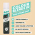 Batiste Black Colour Dry Shampoo |Peach & Vanilla Praline Fragrance | Tinted Formula |No white residue | 200mL