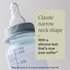 Tommee Tippee Classic Start Baby Bottles for 0m+, Pack of 1, 250ml Baby Bottles, with a Soft, Slow Flow Teat with Anti-Colic Valve, Narrow Neck Shape and BPA Free, Assorted Colours