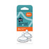 Tommee Tippee Advanced Anti-Colic Baby Bottle Teats, Fast Flow, 6+ Months, Breast-Like for a Natural Latch, Anti-colic Valve, Soft Silicone, Pack of 2