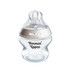 Tommee Tippee Baby Bottles, Natural Start Anti-Colic Baby Bottle with Extra-Slow Flow Breast-Like Teat, 150ml, Pack of 1 for 0m+, Self-Sterilising, Baby Feeding Essentials