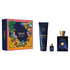 Dylan Blue 100ml EDT 3 Piece Gift Set By Versace (Mens)