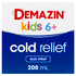 Demazin Kids 6+ Cold Relief Blue Syrup Peach & Vanilla Flavour 200mL