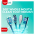 Colgate 360° Whole Mouth Clean Manual Toothbrush, 1 Pack, Medium Bristles