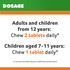Cenovis Sugarless C 500mg 100 Chewable Tablets