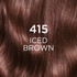 L'Oréal Paris Casting Crème Gloss Semi-Permanent Hair Colour - 415 Iced Brown (Ammonia Free)