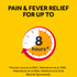 Nurofen For Children 5-12yrs Pain and Fever Relief Concentrated Liquid 200mg/5mL Ibuprofen Strawberry 200mL