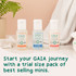 GAIA Natural Baby Mini Traveller Kit 50mL 3 Pack