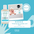GAIA Natural Baby Hair & Body Wash 200mL