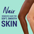 Nair Easiwax Large Wax Strips | Clear Strip | 20 pack | Legs & Body 
