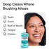 Listerine Zero Alcohol Antibacterial Mouthwash Mild Taste 500ml – Kills 99% of Bad Breath Germs