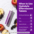 Hydralyte Effervescent Electrolyte Tablets Apple Blackcurrent Flavoured 40 Tablets