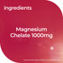 Nature's Way Magnesium Chelate 1000mg 100 Tablets