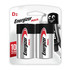 Energizer Max D 2 Pack Alkaline Batteries