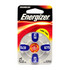 Energizer 675 AZ675DPA4 4 Pack Zinc Air Batteries