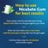 Nicabate Gum Stop Smoking Nicotine 4mg Extra Strength Extra Fresh Mint Coated Chewing Gum 30 Pack