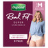 Depend Real Fit Incontinence Underwear Super Women Medium 8 Pack