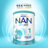 Nestle NAN OPTIPRO 1 Infant Formula for Newborns Suitable From Birth 800g