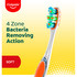 Colgate 360° Advanced Whole Mouth Health Manual Toothbrush, 1 Pack, Soft Bristles with 4 Zone Bacteria Removing Action