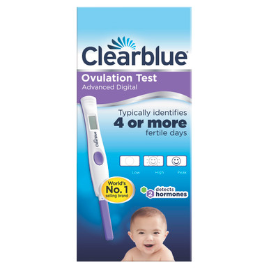 Clearblue Advanced Digital Ovulation Test, 10 Tests