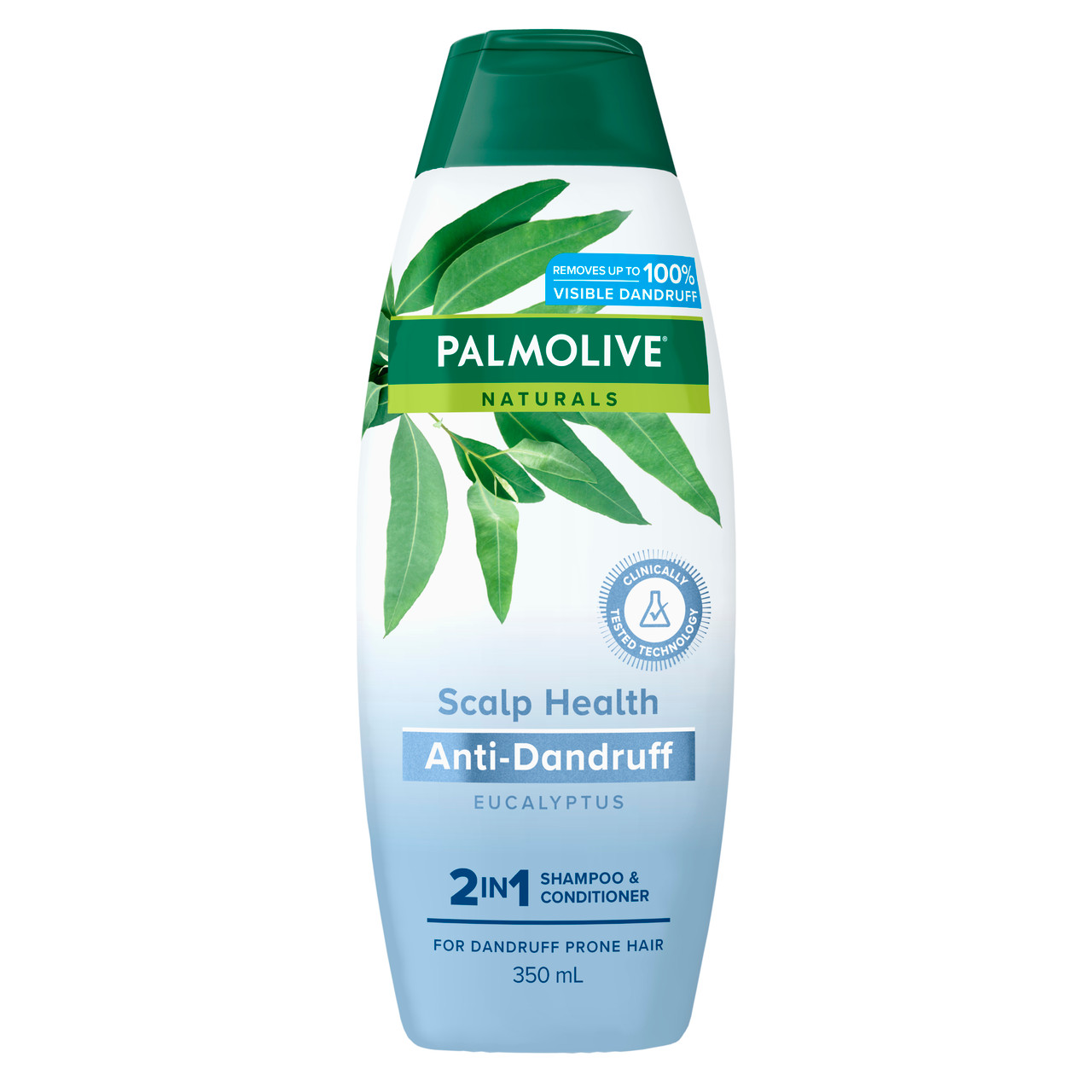 Palmolive Naturals Anti Dandruff 2 in 1 Hair Shampoo and Conditioner, 350mL