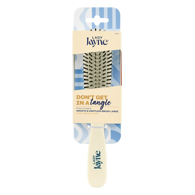 Lady Jayne Smooth & Knotless Detangling Brush Large