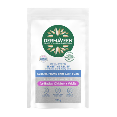DermaVeen Sensitive Relief Calmexa Bath Soak 200g