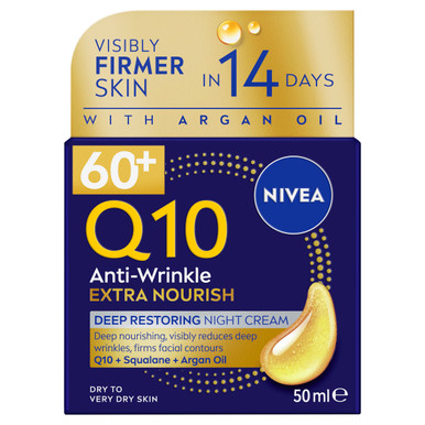 NIVEA Q10 Anti-Wrinkle Replenishing Mature Night Cream