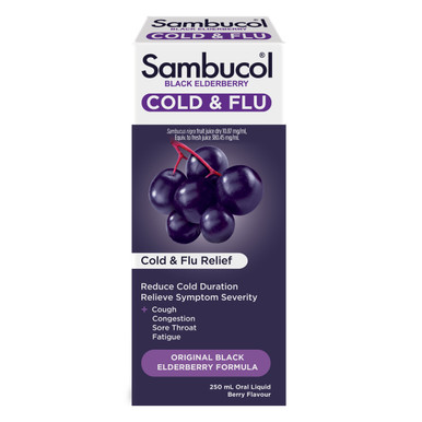 Sambucol Cold & Flu Liquid 250mL