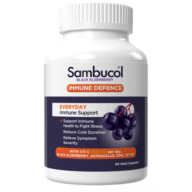 Sambucol Immune Defence Everyday Immune Support Caps 60s