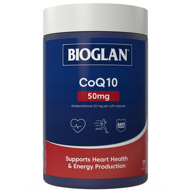 Bioglan CoQ10 50mg 200 Ca