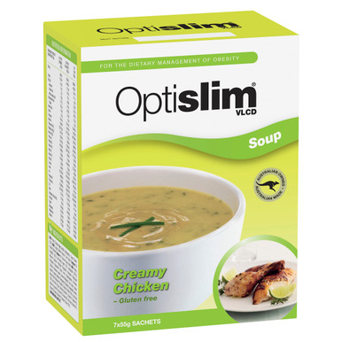 VLCD Creamy Chicken soup 7x55g
