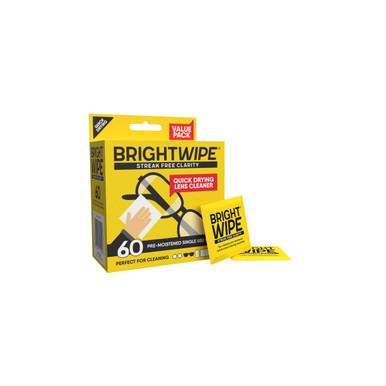 BRIGHTWIPE - 60pc Lens Wipes