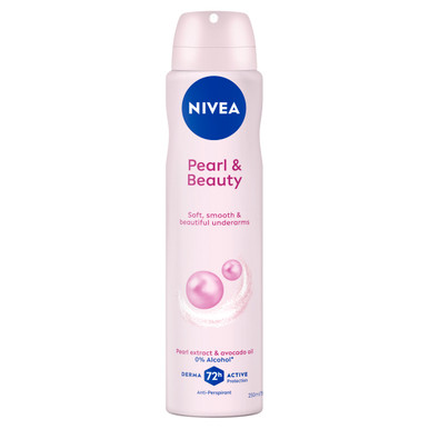 NIVEA Pearl & Beauty Anti-Perspirant Aerosol Deodorant 250ml