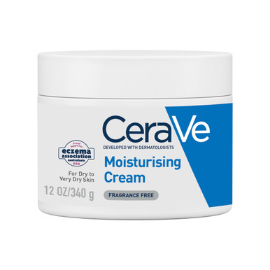 CeraVe Ceramides Moisturising Cream For Dry Skin 340g
