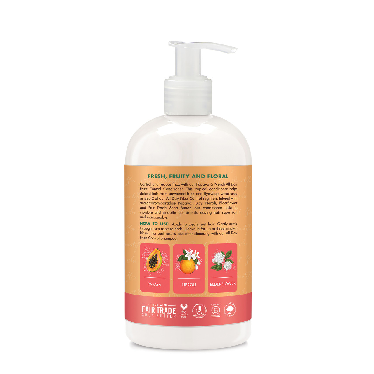 SheaMoisture Papaya & Neroli All Day Frizz Control Conditioner 384ml