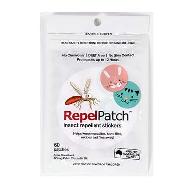 RebelPatch Insect Repellent Stickers 60 Pack