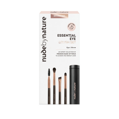 Nude By Nature Eye Essentials Eye Brush Set