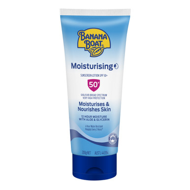 Banana Boat Moisturising Sunscreen Lotion SPF50+ 200g