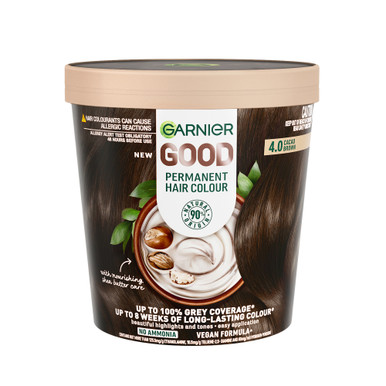 Garnier Good Permanent Hair Colour 4.0 Cacao Brown