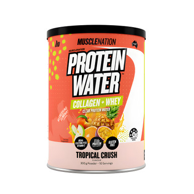 Muscle Nation Protein Water Tropical Crush 300g
