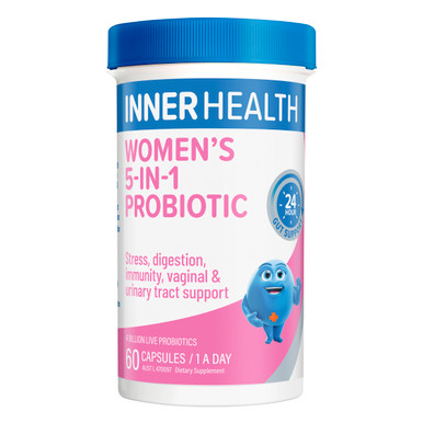 Inner Health Women's 5 in 1 Probiotic Capsules 60