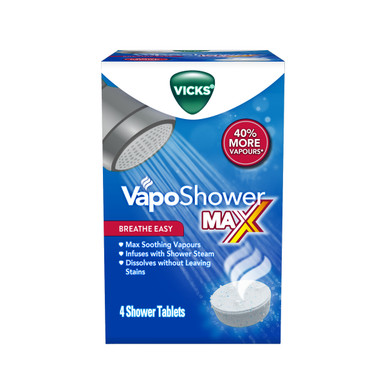 Vicks VapoShower Max 4 Pack