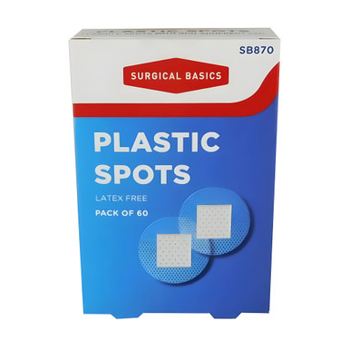 Surgical Basics Plastic Spots 60 Pack