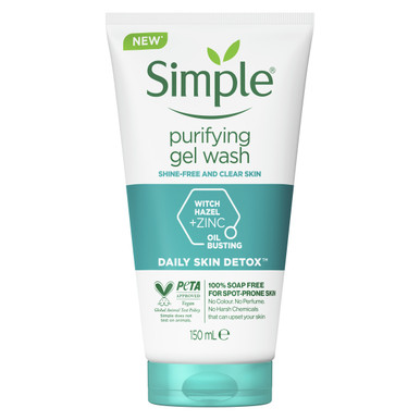 Simple Purifying Gel Facial Wash 150ml