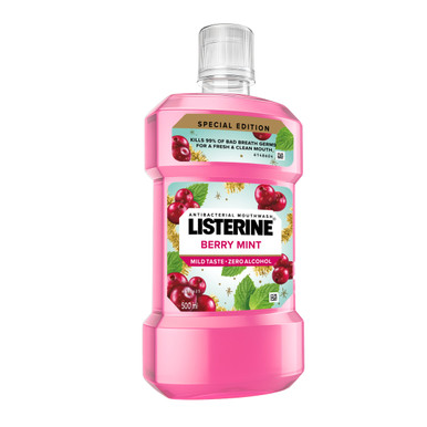 Listerine Berry Mint Mouthwash 500ml